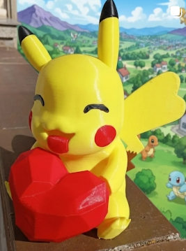 Pikachu Corazon